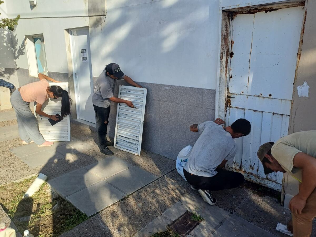 Jóvenes del Proyecto Otra Chance, en acción