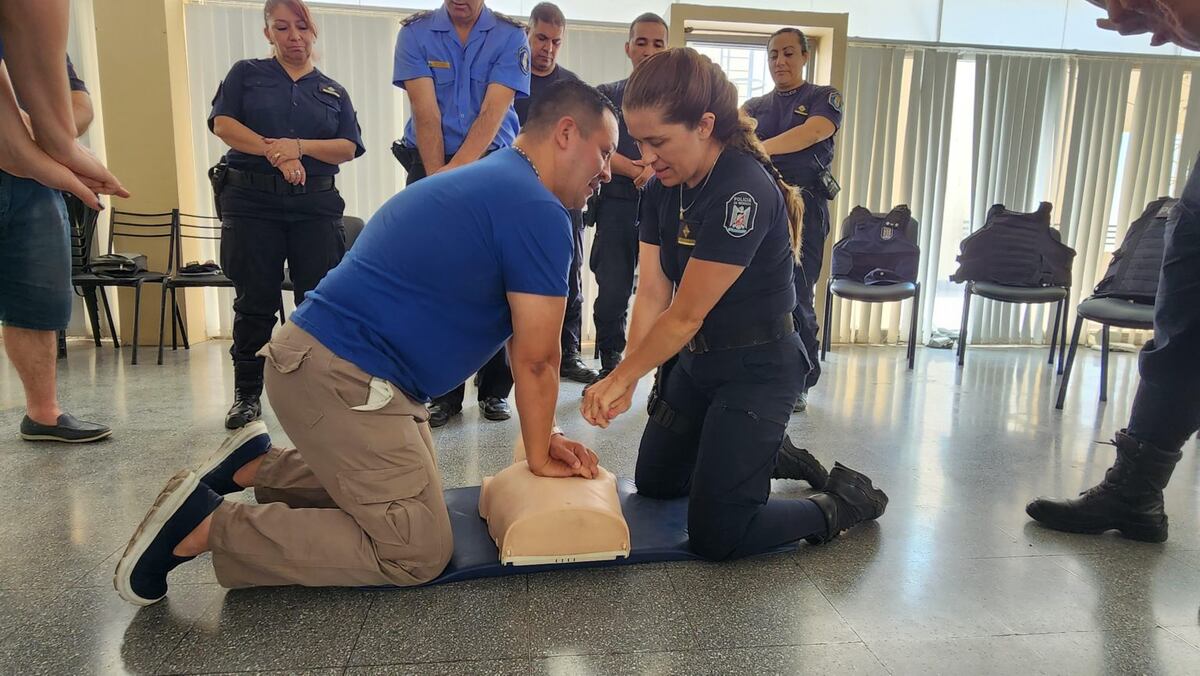 Guaymallén dictará cinco cursos sobre reanimación cardiopulmonar y maniobras de Heimlich