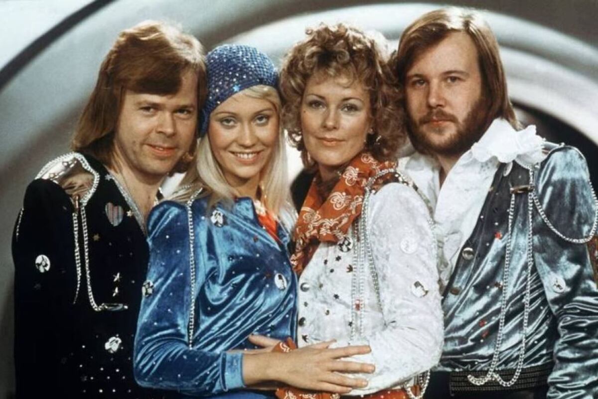 El legendario grupo ABBA.