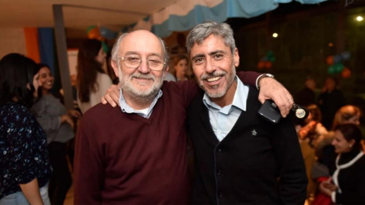 García Elorrio y Juan Pablo Quinteros. (La Voz/Archivo)