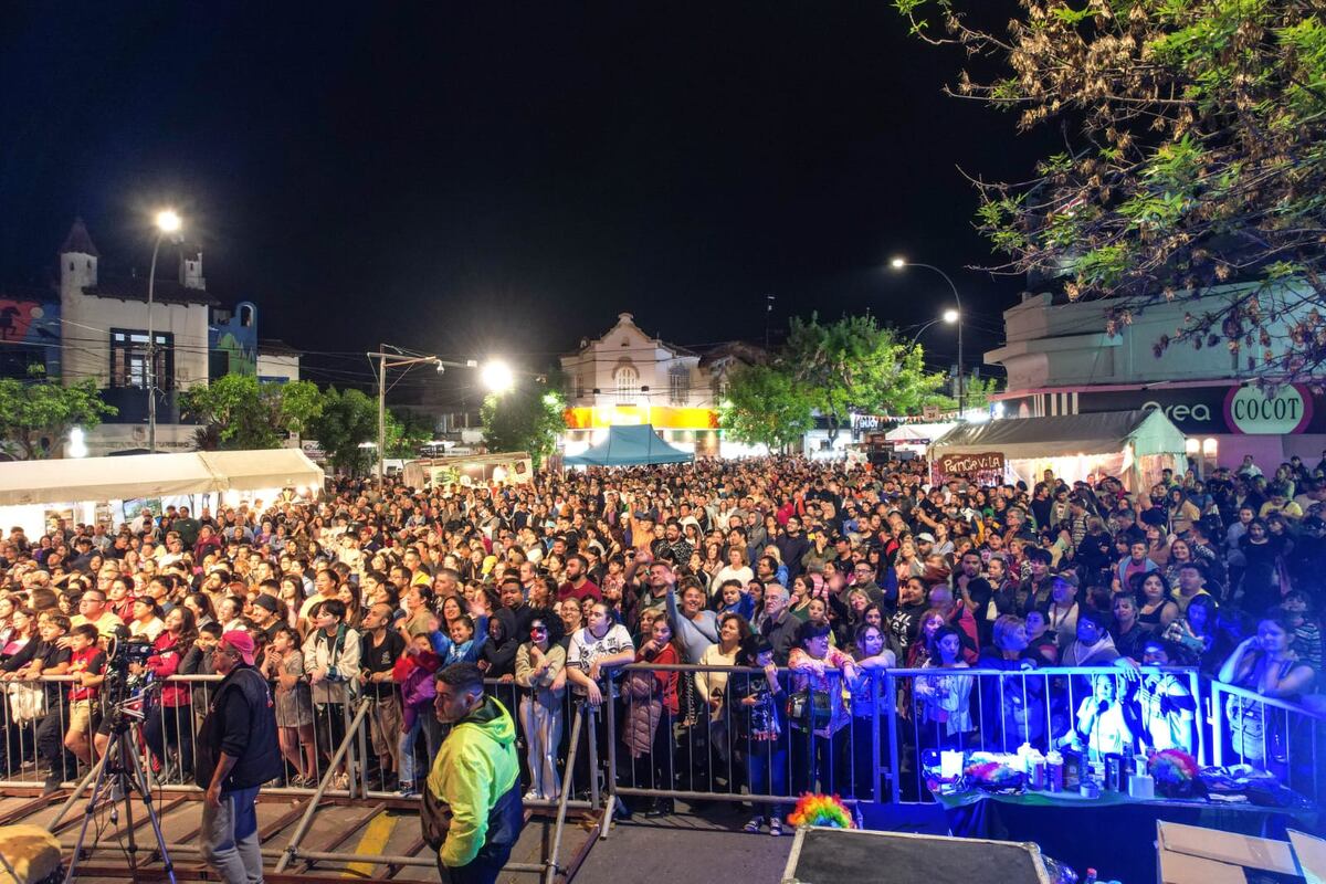 La Falda. Fiesta Nacional del Alfajor 2023. (La Voz)
