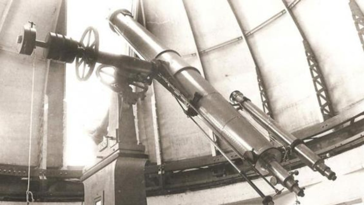 Observatorio Astronómico Córdoba. El instrumental de la época que está en el museo. (La Voz / Archivo)