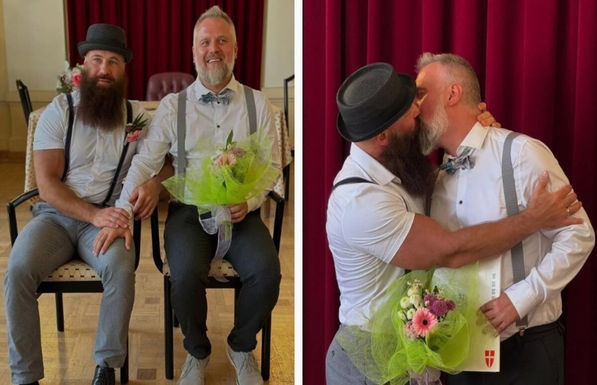 Yuri Tolochko ahora contrajo matrimonio con un camarero austríaco.