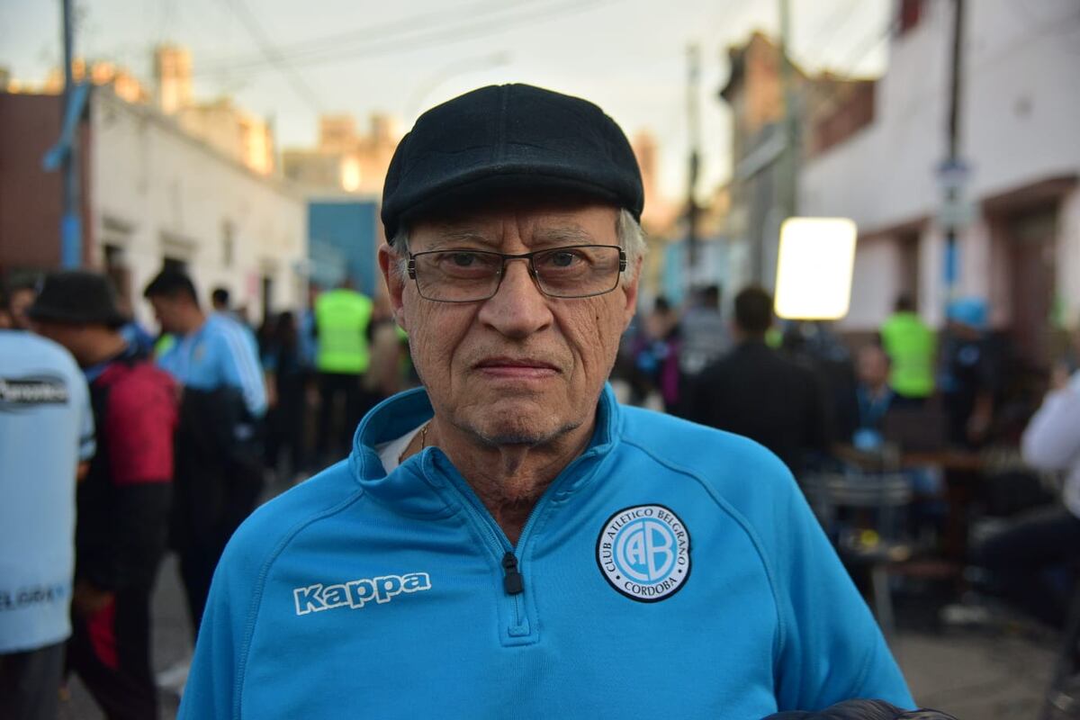 Cara 'e Cancha de Belgrano en la previa del partido con Racing en el Gigante de Alberdi. (Javier Ferreyra / La Voz)