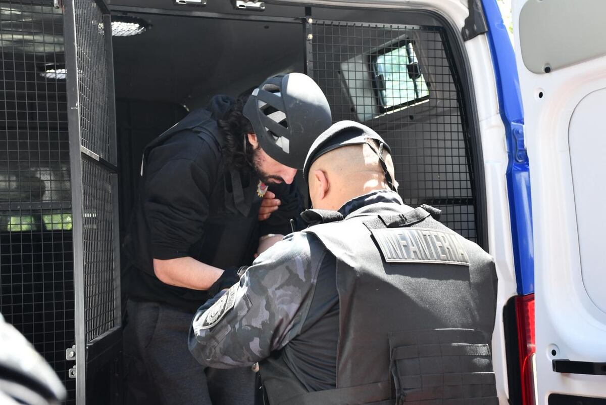 Pablo Laurta, preso en Córdoba. (Policía)_