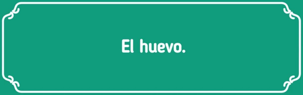 La solución del acertijo.