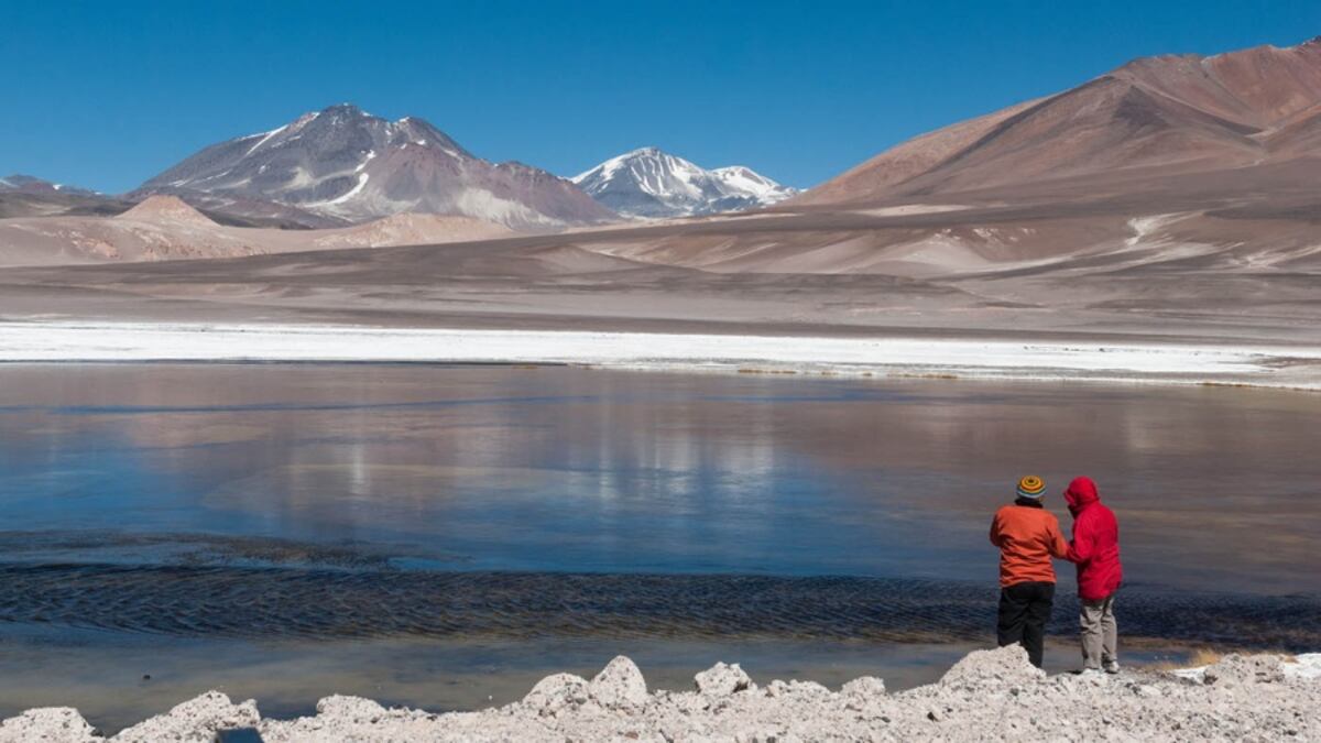 La ruta de los Seismiles, por los picos más altos de la Argentina. (Foto: Agencia Télam)