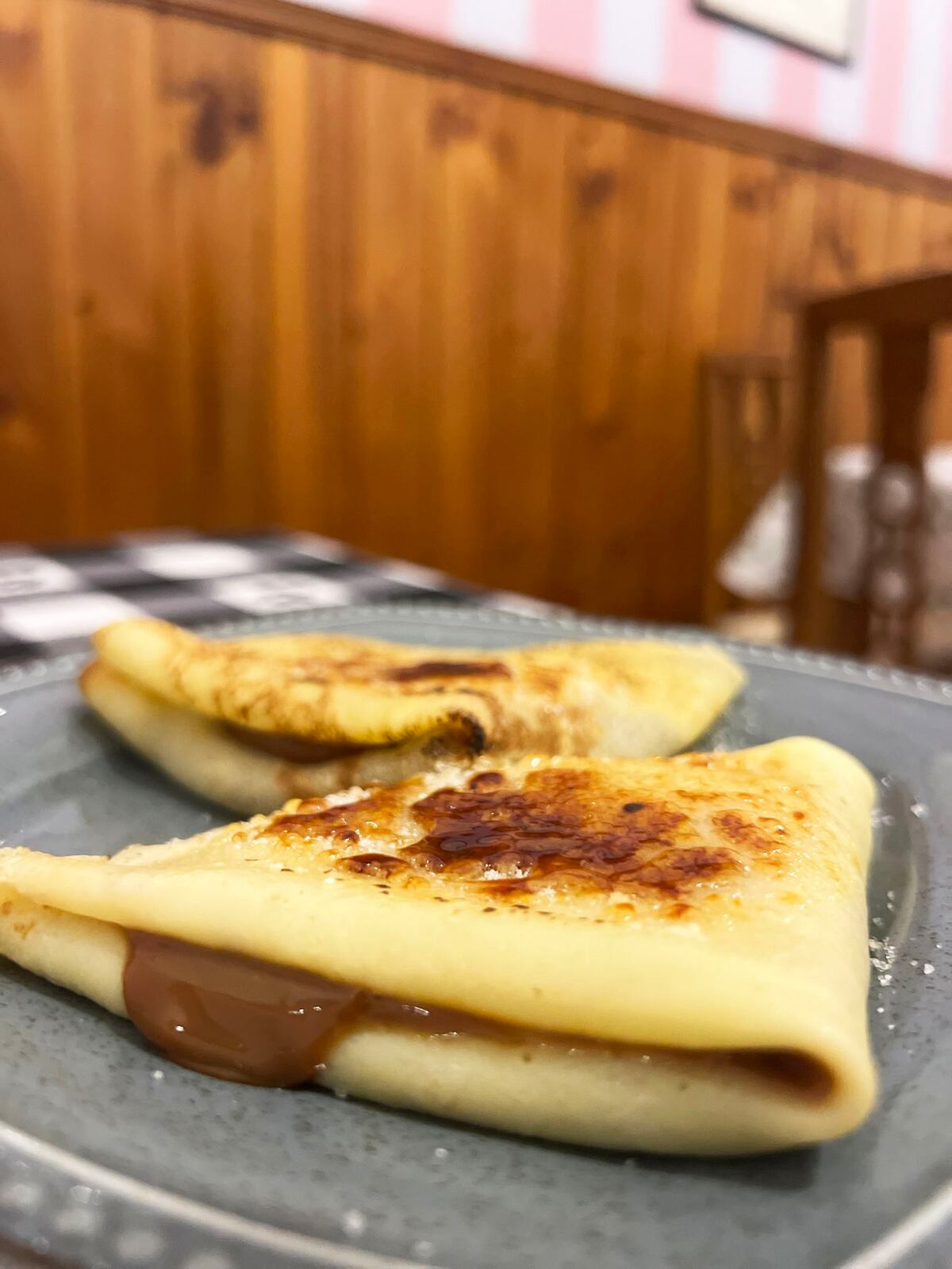 Panqueques en Pase usted, restaurante en Cofico.