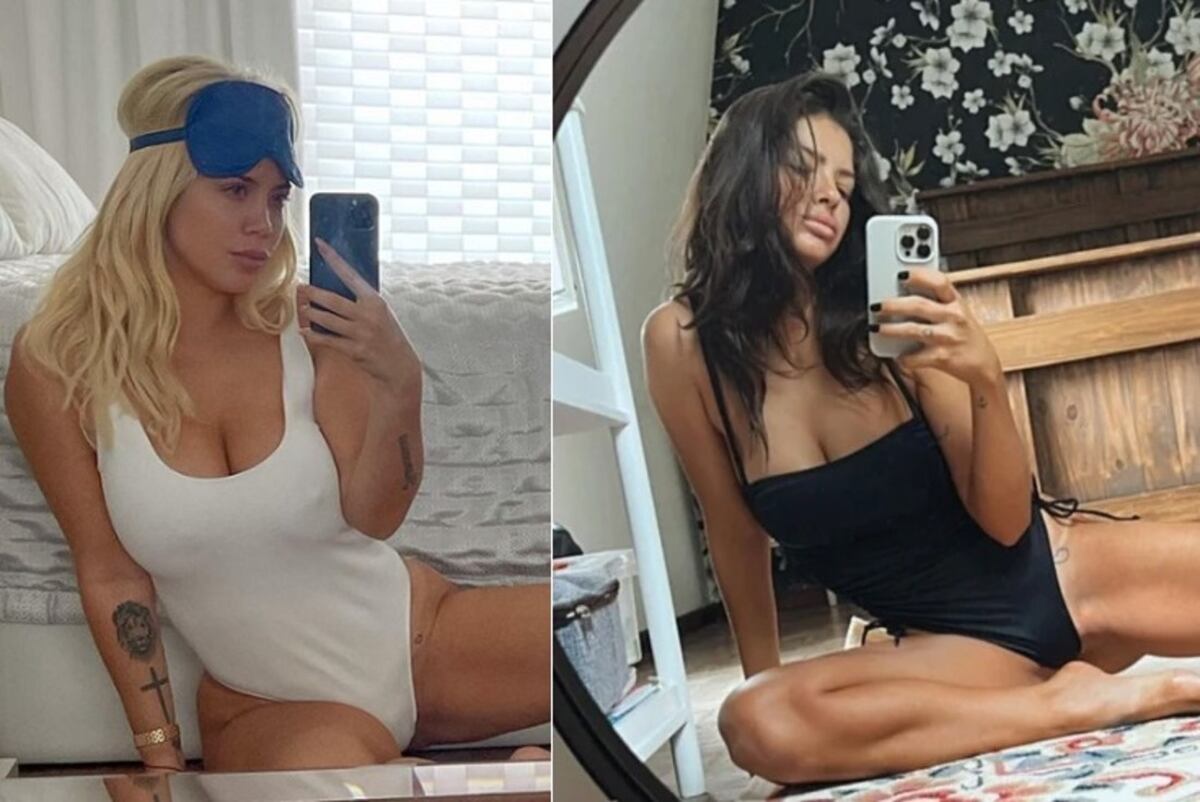 ¿Coincidencia? Wanda Nara y La China Suárez. (Instagram)