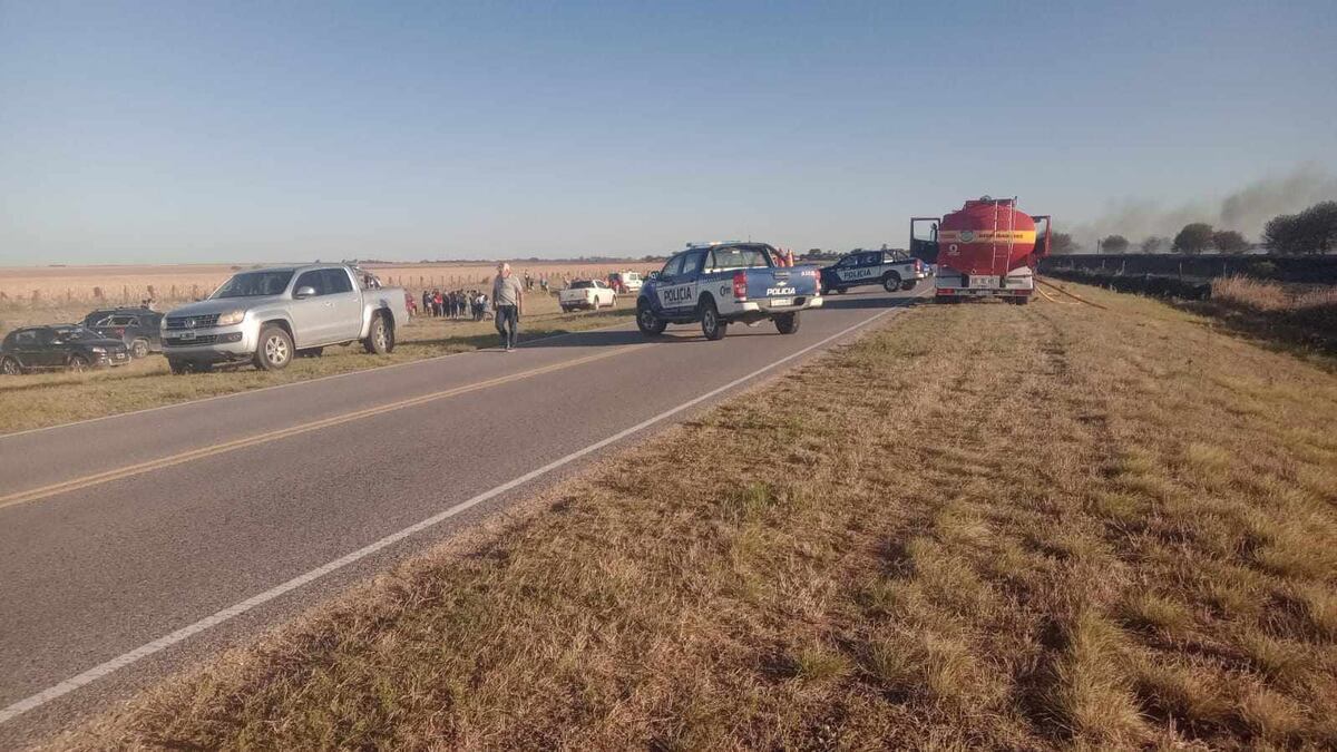 Choque entre Despeñaderos y Monte Ralo. 5 muertos (Gentileza Diario de Río Tercero)