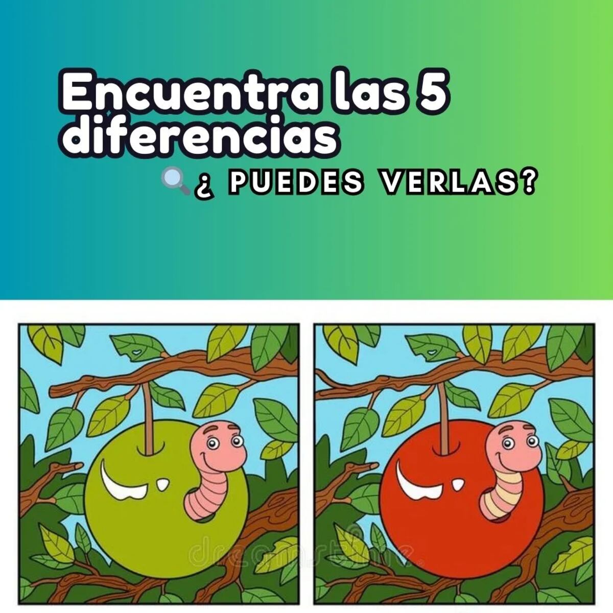 El reto visual.