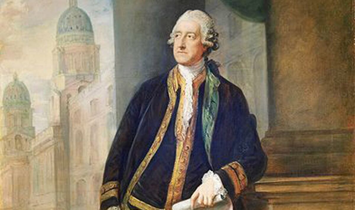 Cuadro de John Montagu, Lord Sandwich