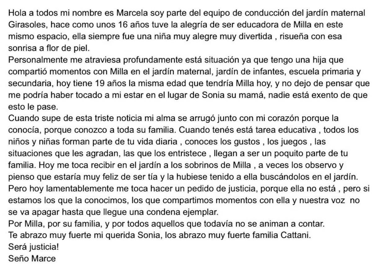 Millaray tenía 15 años cuando se quitó la vida en 2021 y una frase en su diario íntimo reveló los motivos de su drástica decisión. (Foto: gentileza Ayelén Cattani)
