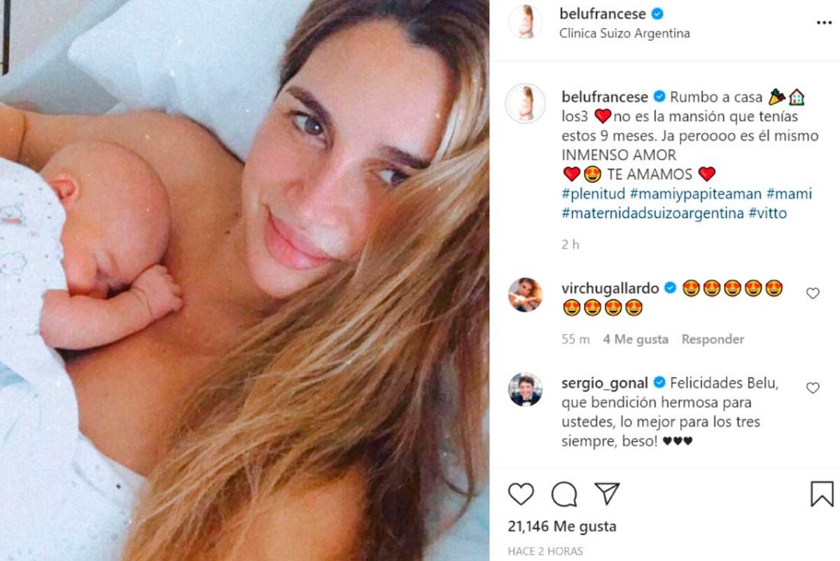 (Instagram Belén Francese)