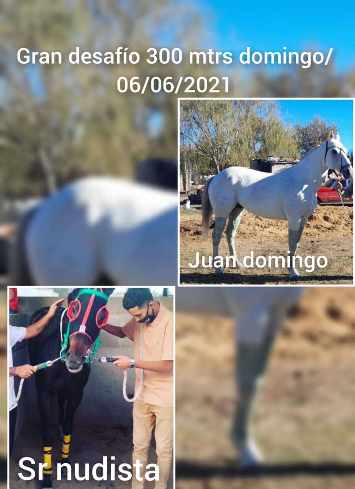 "Gran desafío". Así se promocionaba la carrera clandestina. (Radio Suquia)