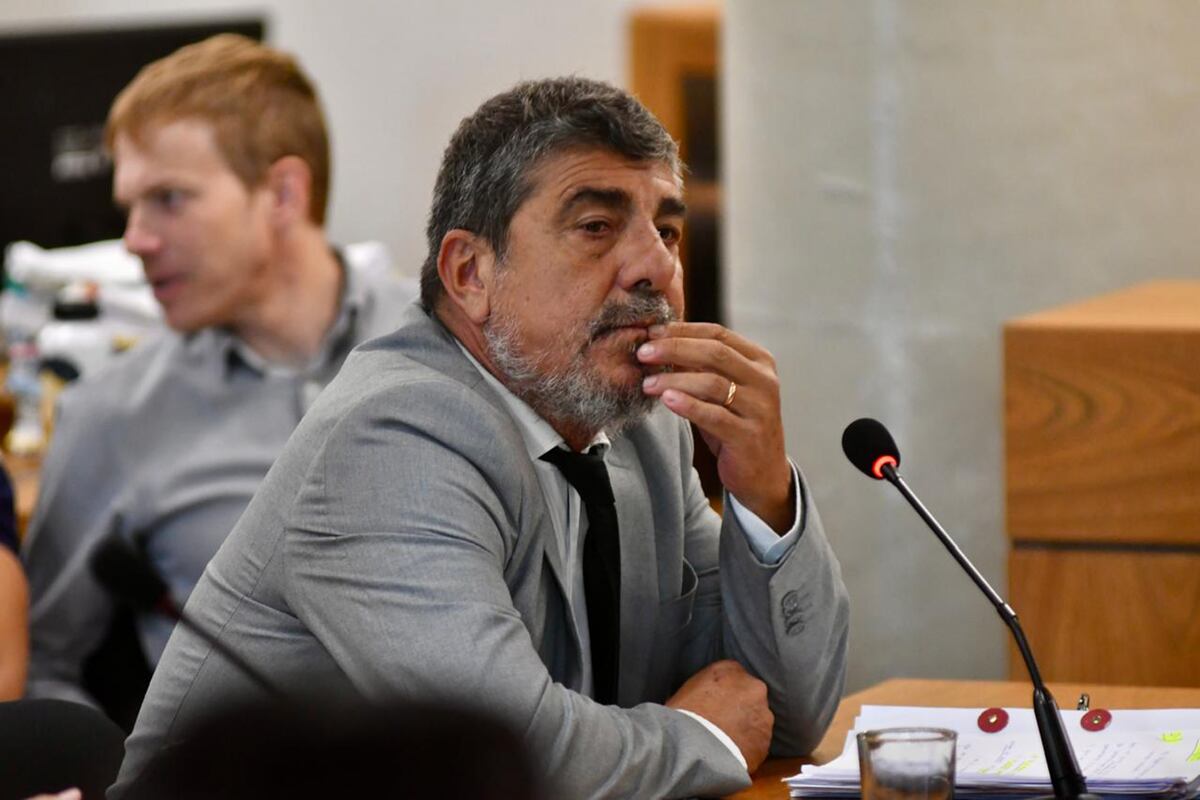 Río Cuarto. Alegato del fiscal Julio Rivero en el juicio por la muerte de Claudio Lorenzo Torres, el llamado “Zar de las Drogas”. (Tomy Fragueiro / La Voz)
