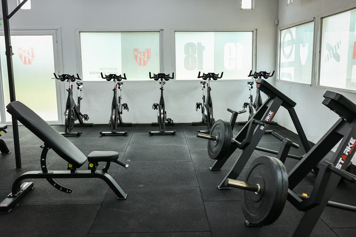 Así quedó parte del gimnasio para las divisiones inferiores. (Foto: Prensa IACC).