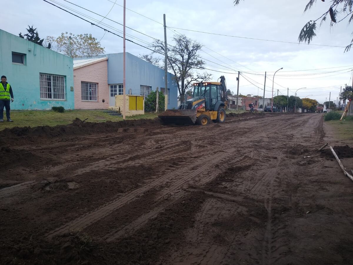 Obras. El nuevo Acuerdo Federal les permitirá a los intendentes del interior tener fondos para impulsar obras. (La Voz / Archivo)