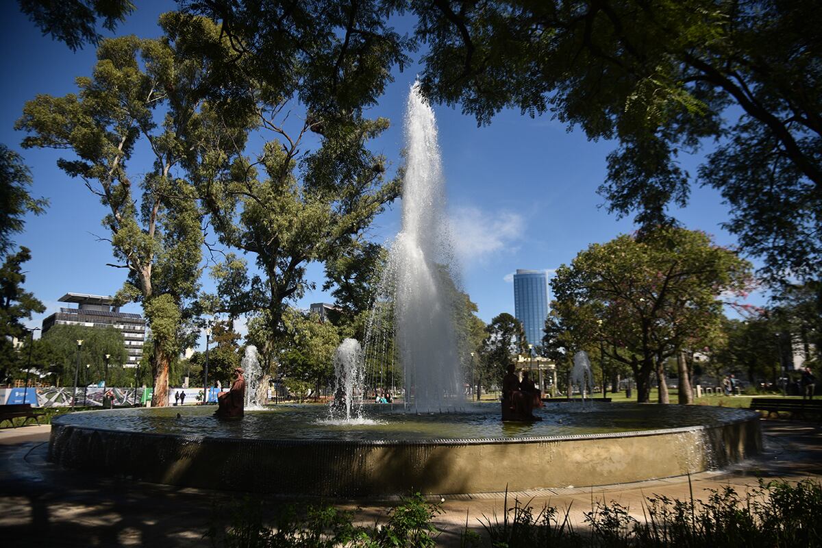 Recorrido por el Parque Las Heras Elisa. Foto Pedro Castillo