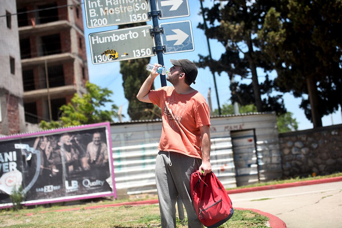 Las temperaturas continuarán podrían alcanzar los 40° en algunos sectores de Córdoba. (Pedro Castillo / La Voz)