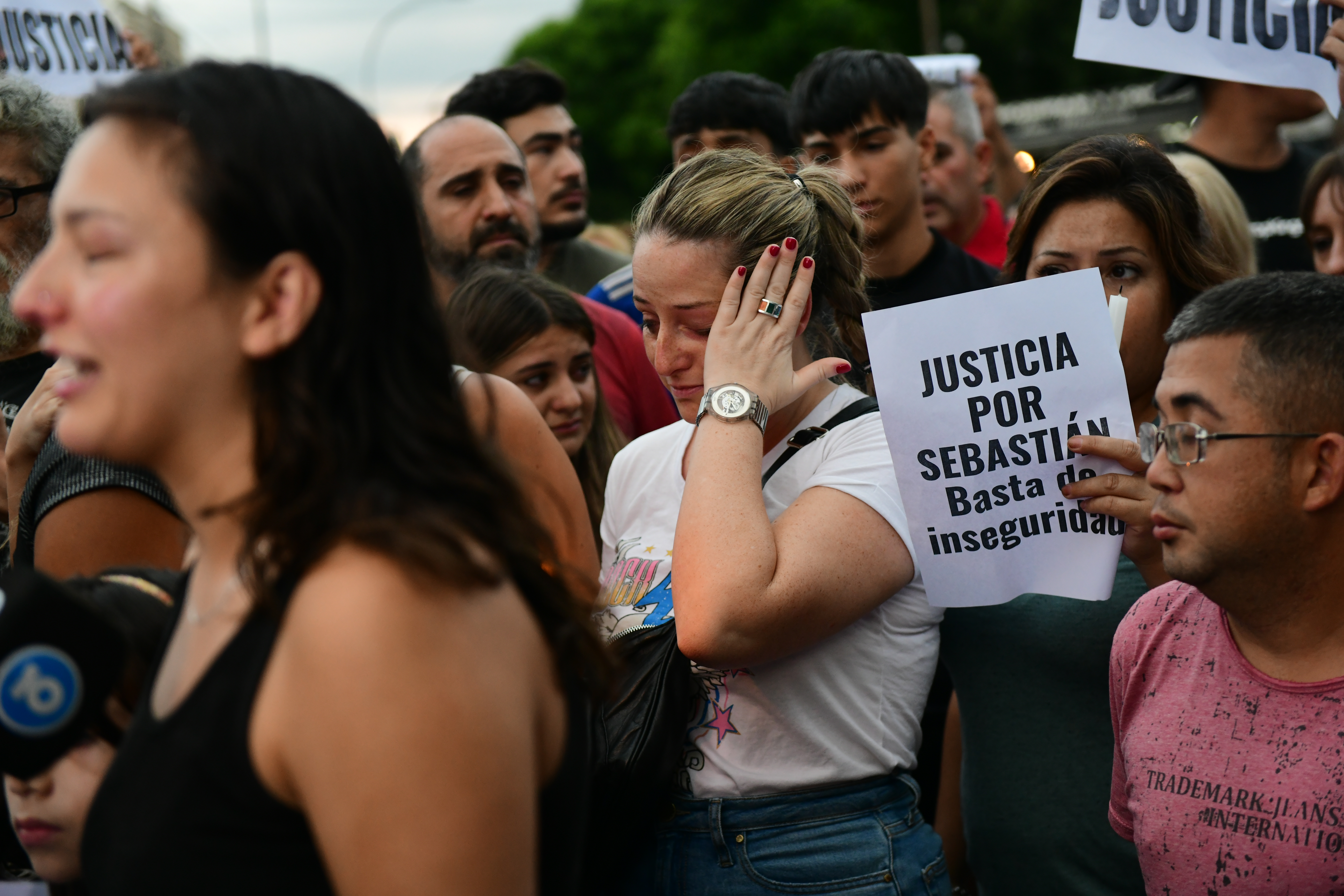 La familia de Sebastián Villarreal organizó numerosas movilizaciones para solicitar justicia. (La Voz).