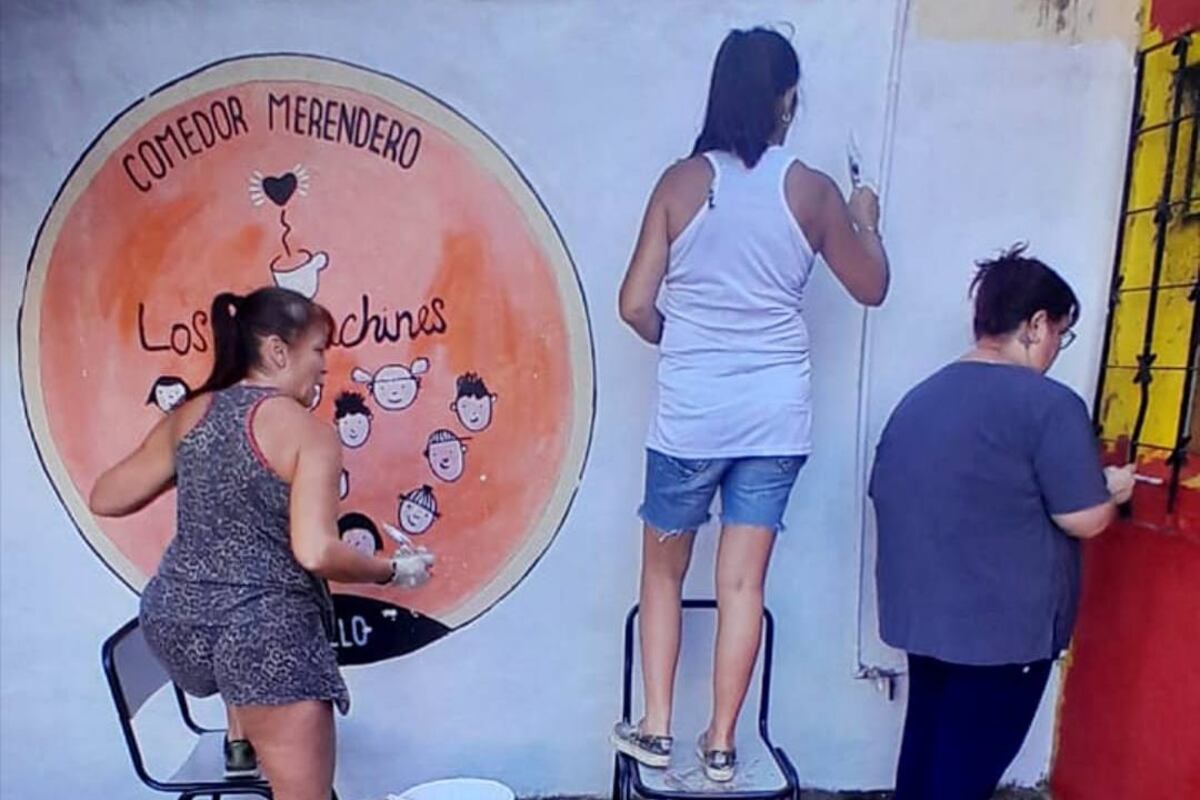 El comedor “Los Caruchines de Arguello” realiza el 21 de diciembre una fiesta navideña para 75 niños. (Pablo Giraudo)