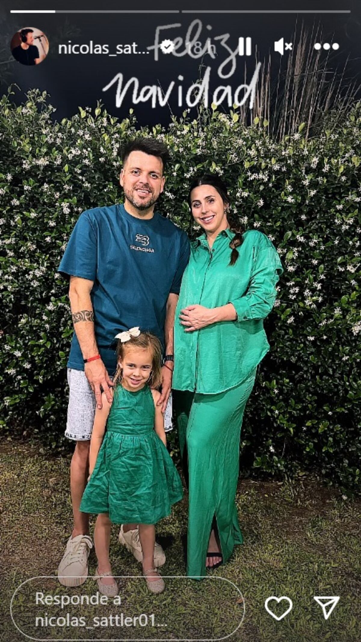Nico Sattler de Q'Lokura compartió una feliz noticia. (Instagram Nicolás Sattler)