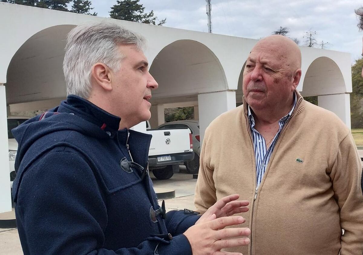 Elecciones 2023: Martín Llaryora se reunió con Roberto Urquía. (La Voz)