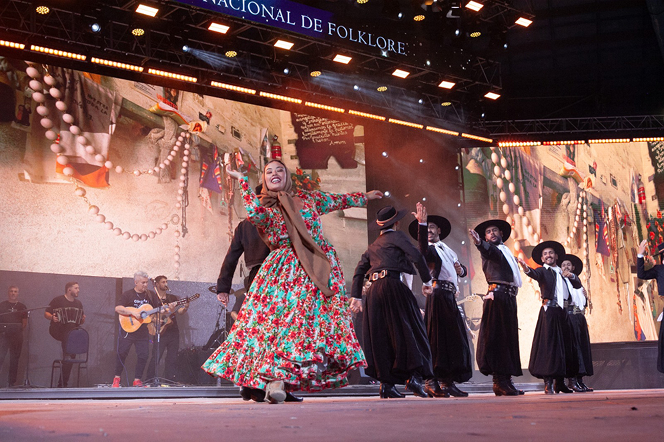 La noche más cordobesa del Festival de Cosquín.