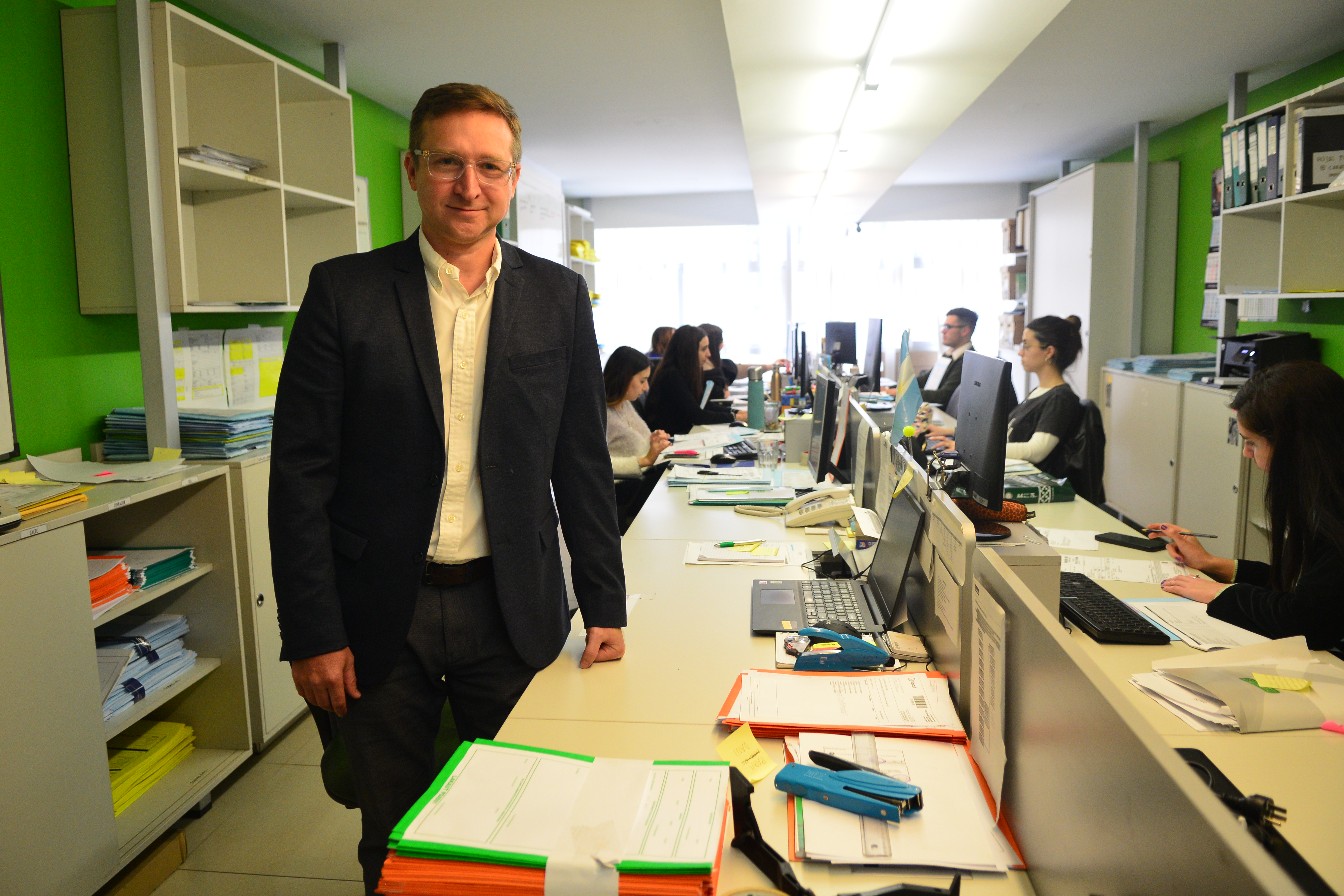 Para Griboff, la clave en el comercio exterior es el equipo. (Javier Ferreyra)