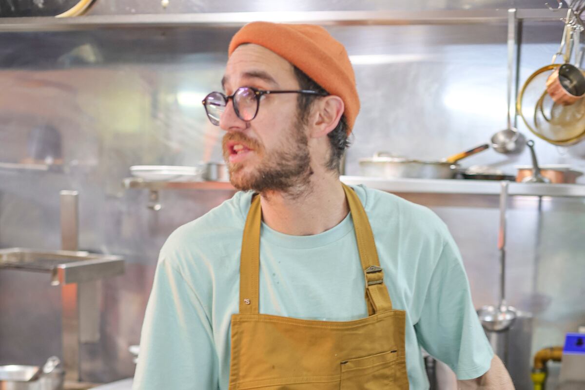 Emanuel Yañez García es chef de Ánima, un premiado restaurante de Bariloche. (Prensa Balc)