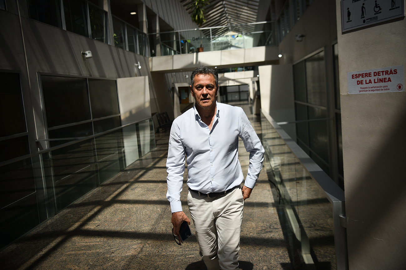 Instructor. Raúl Garzón, fiscal de la Justicia provincial sufrió un robo similar pero recuperó su auto. (Pedro Castillo / La Voz)