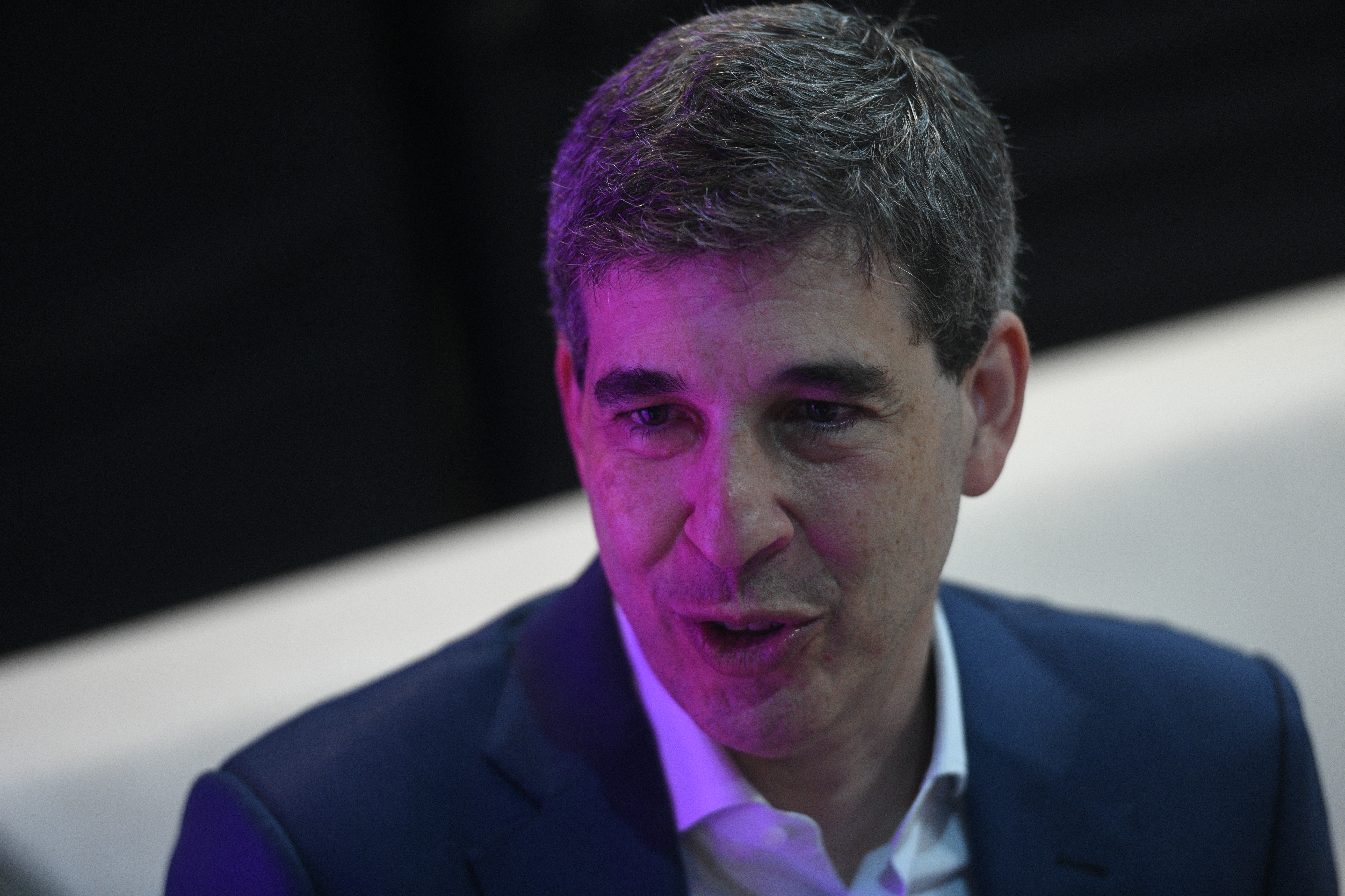 EN CÓRDOBA. Simón afirmó que Prevención ART, una de las unidades del grupo, capta el 35% del mercado en Córdoba. (Javier Ferreyra / La Voz)