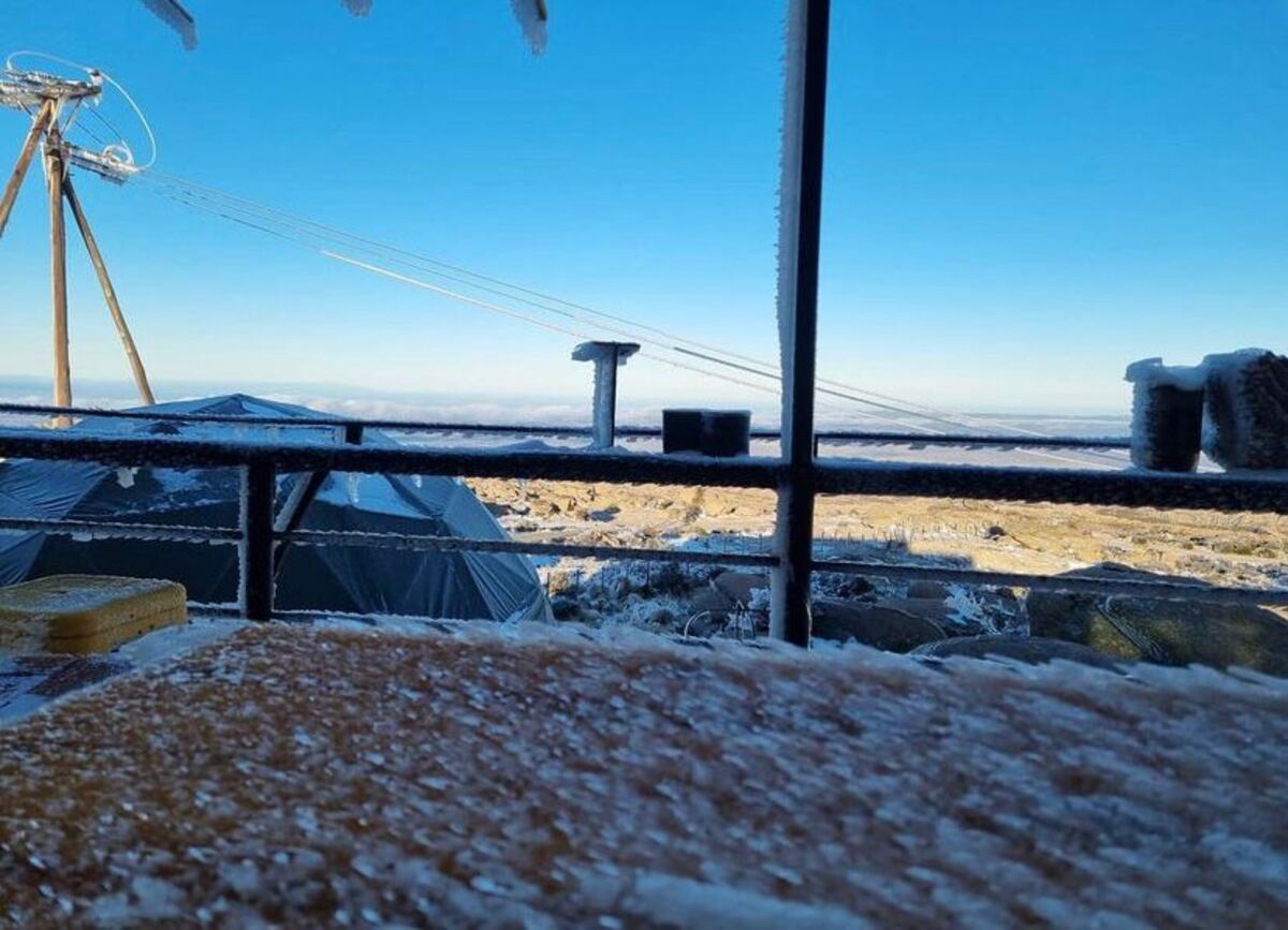 Córdoba. Nevada en Altas Cumbres. (Parador Giulio Cesare)