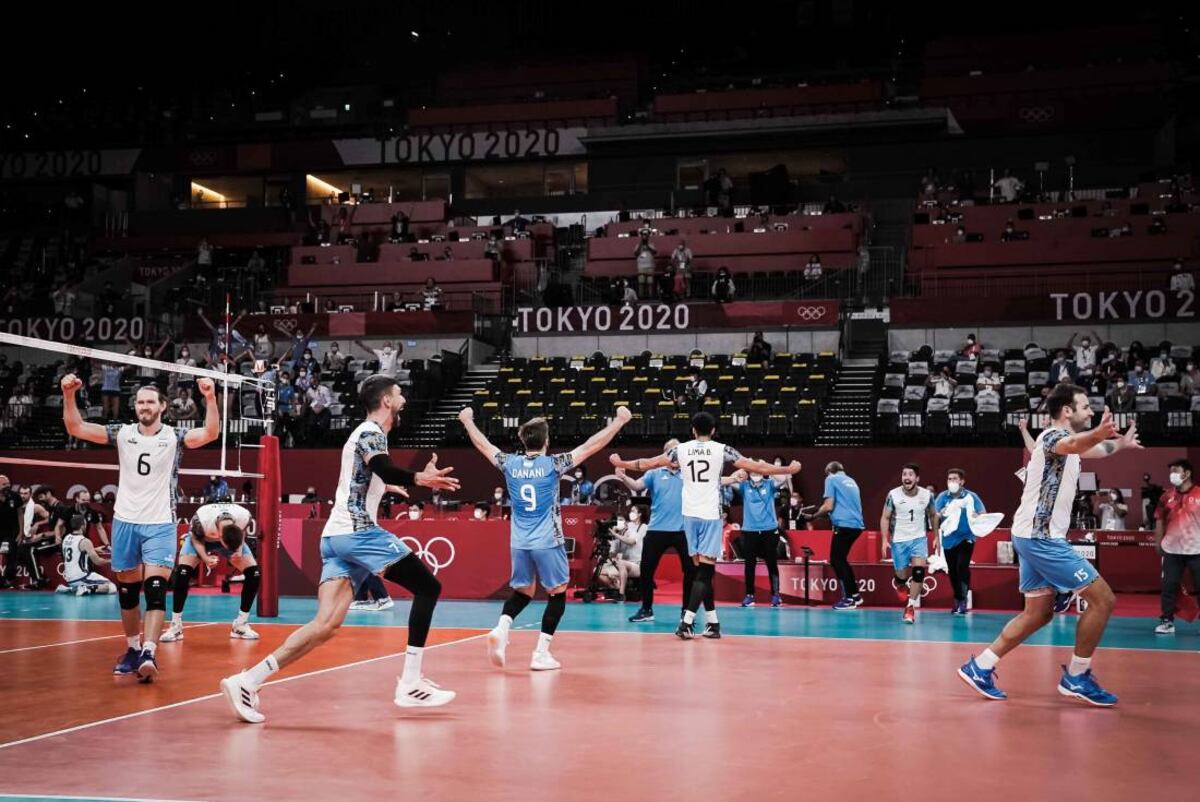 Selección masculina de vóley en los Juegos Olímpicos (Deportes Argentina)