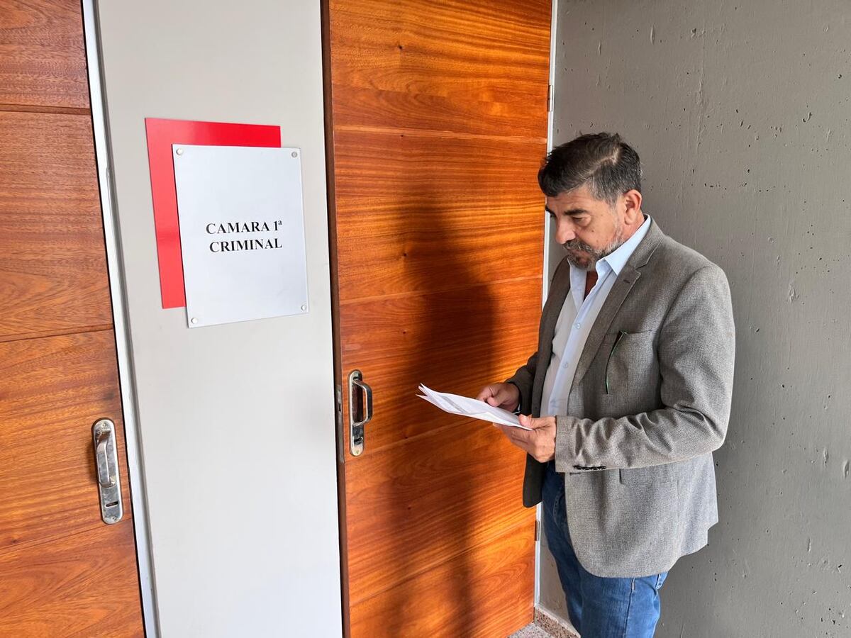 Fiscal Julio Rivero. (Tomy Fragueiro)