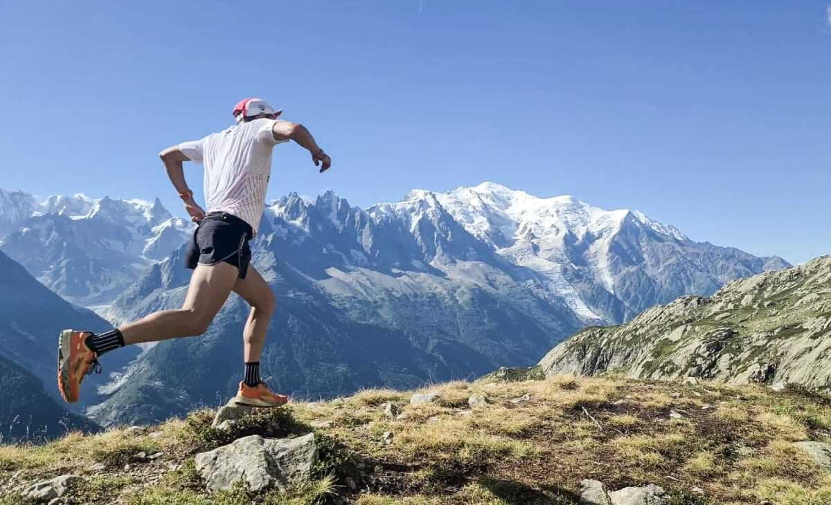 Emmanuel Ocampo, corredor cordobés en Chamonix
