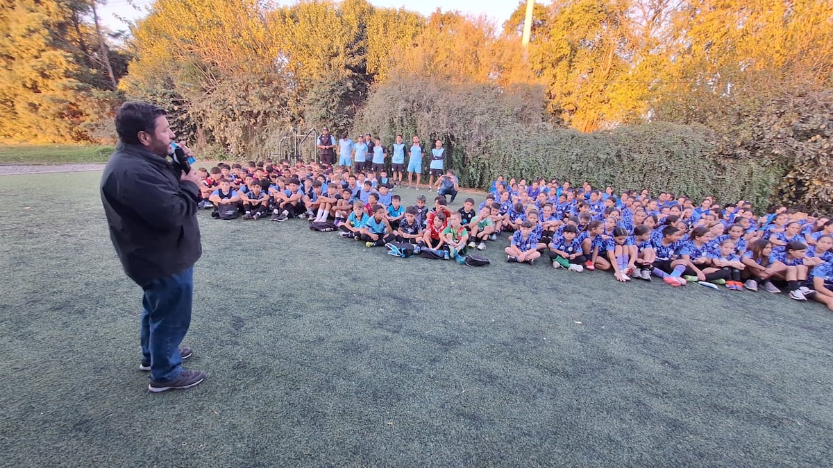 Capitanía, la actividad que organiza Belgrano todos los años para las divisiones inferiores del club. (La Voz)