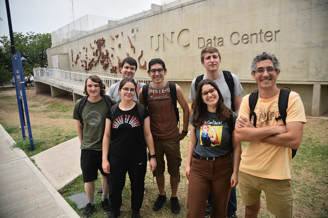 Equipo cordobés de supercomputación de la UNC ganó en una competencia internacional de cómputo de alto desempeño. (Pedro Castillo / La Voz)