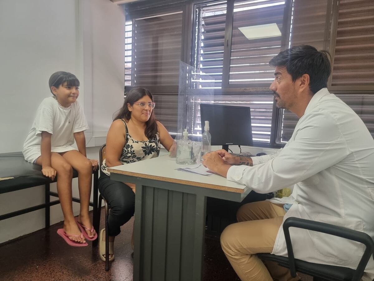 El Hospital Infantil también recibe pacientes del interior provincial.
