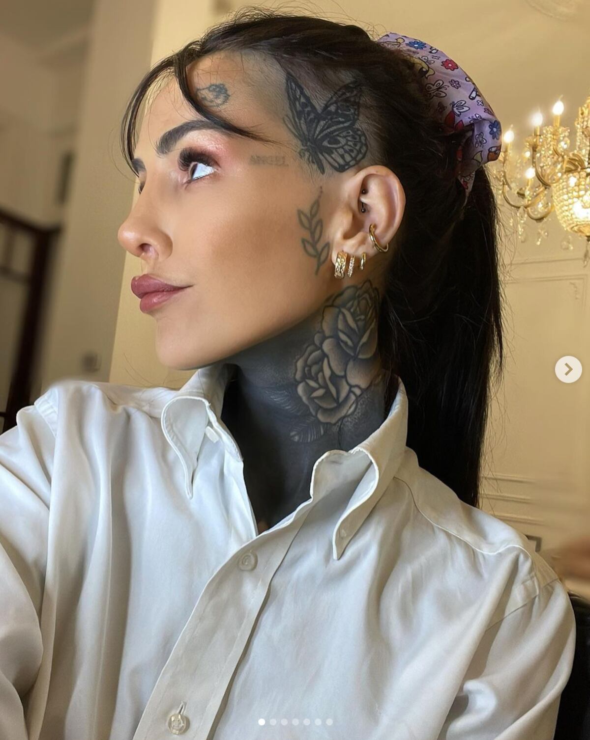 La selfie de Cande Tinelli que llamó la atención de sus seguidores