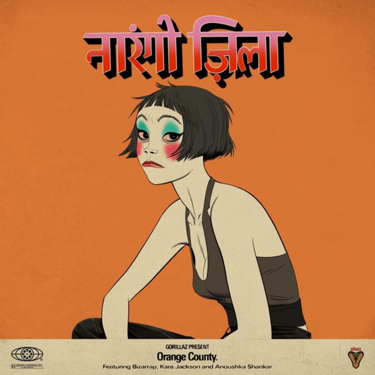 Trabajo de arte y diseño para The Mountain, el nuevo disco de Gorillaz