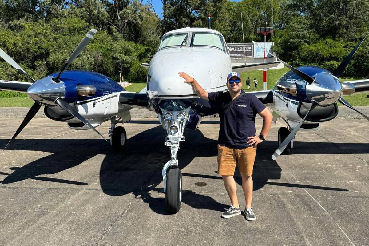 Pesar. Mariano Latuf Zeballos, el piloto que falleció este sábado en Bell Ville. (Facebook)