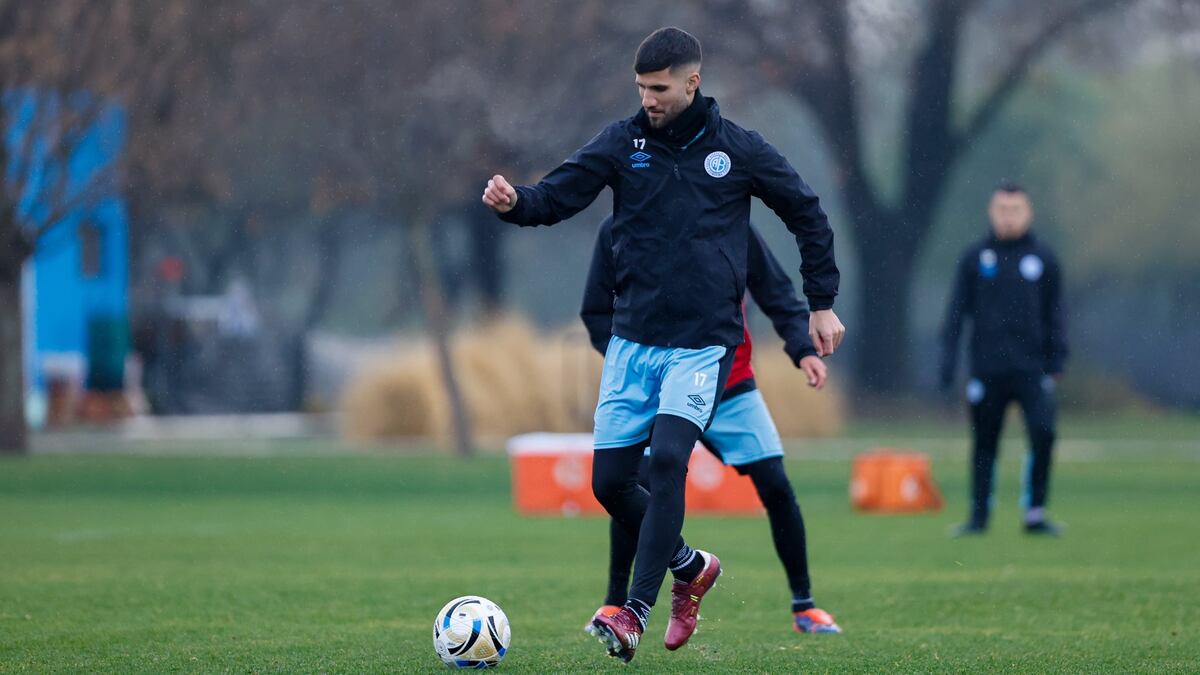 Lisandro López estará desde el inicio en el Pirata (Prensa Belgrano).
