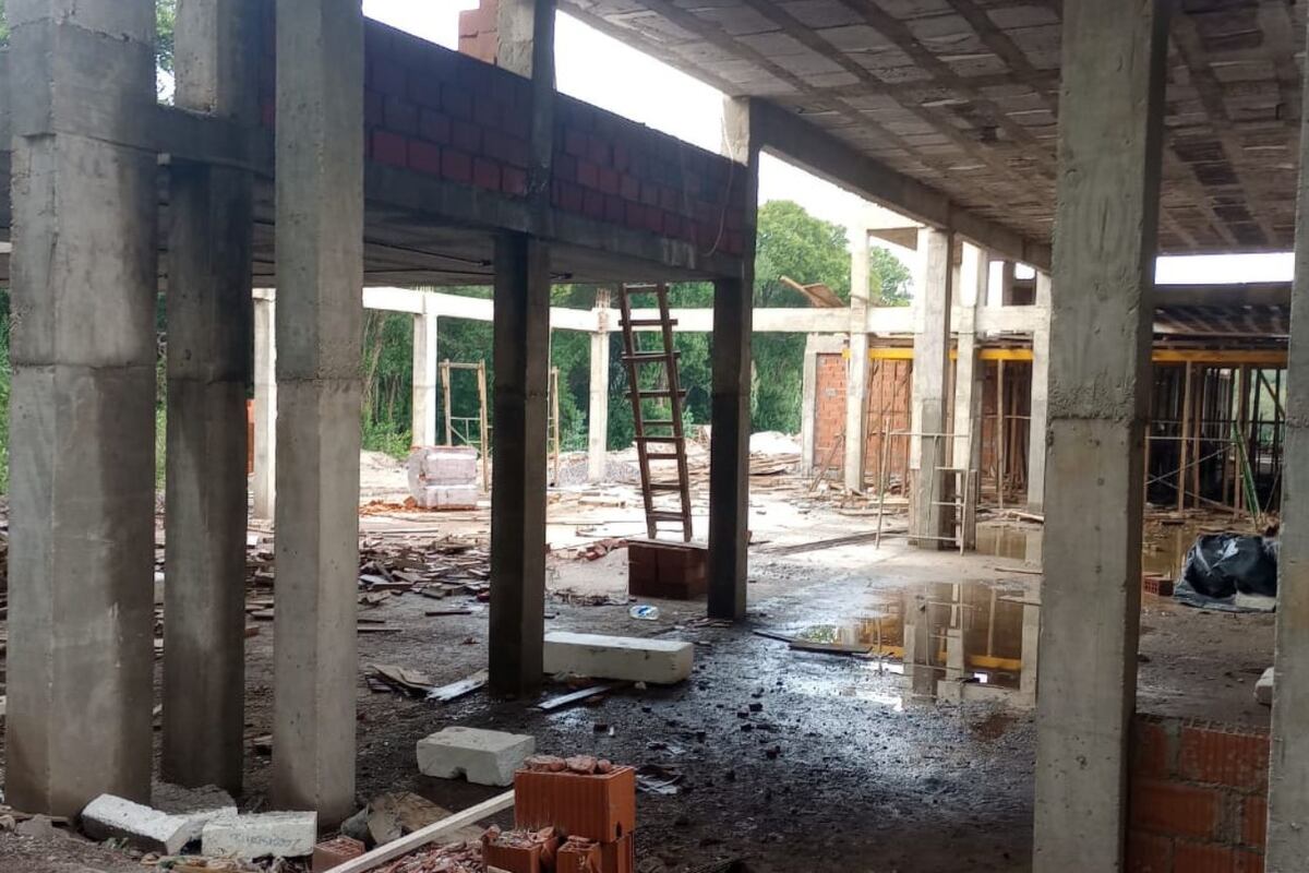 El retraso en la obra del edificio de Unquillo es de un año. (Asamblea ProA)