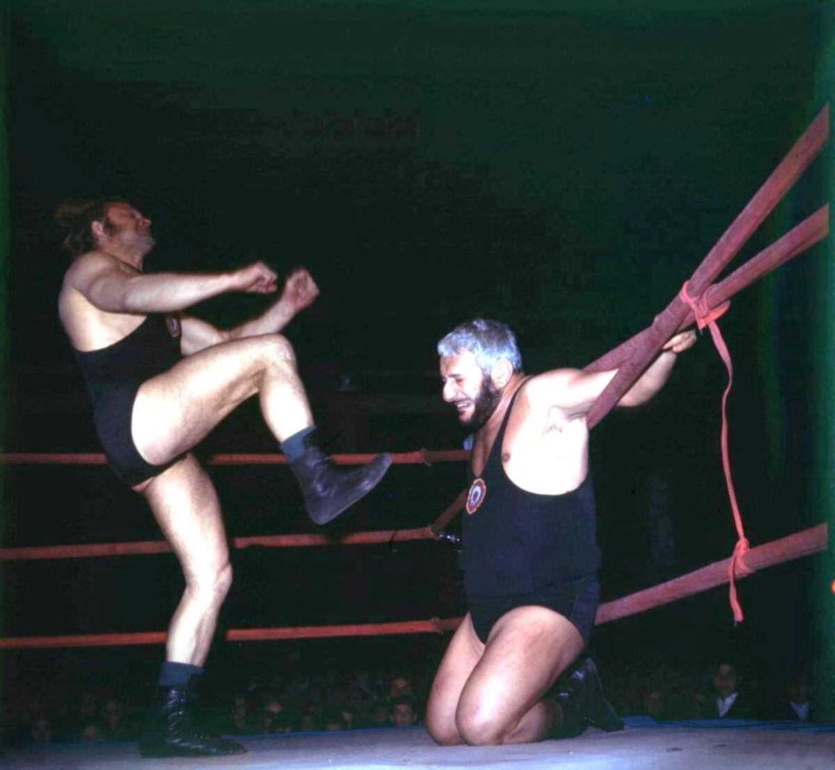 Martín Karadagián en el ring