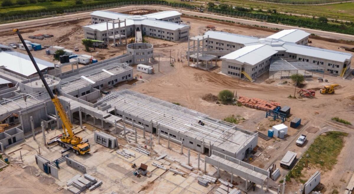 Así es la cárcel de máxima seguridad para los presos más peligrosos y también la nueva UCA que construye la Provincia. (Prensa Gobierno de Córdoba)