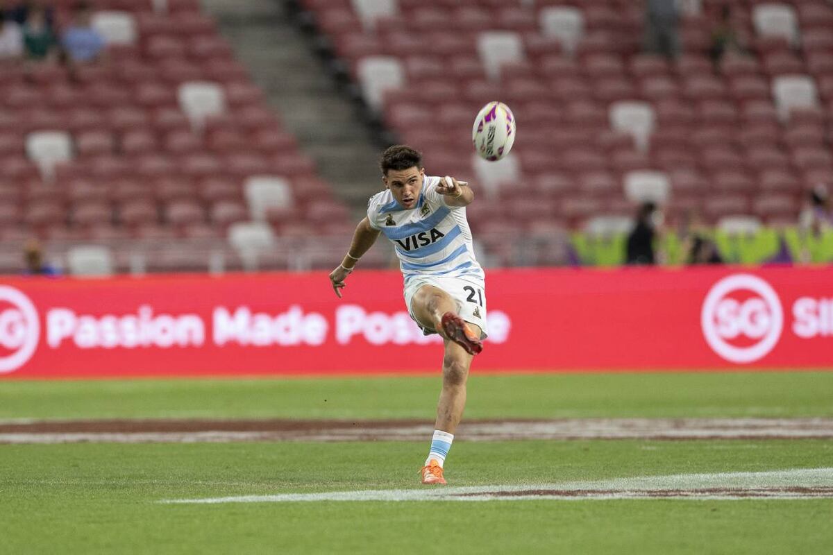 Facundo Pueyrredón, formado en La Tablada, ya estuvo en la Gran Final de Madrid. (World Rugby)