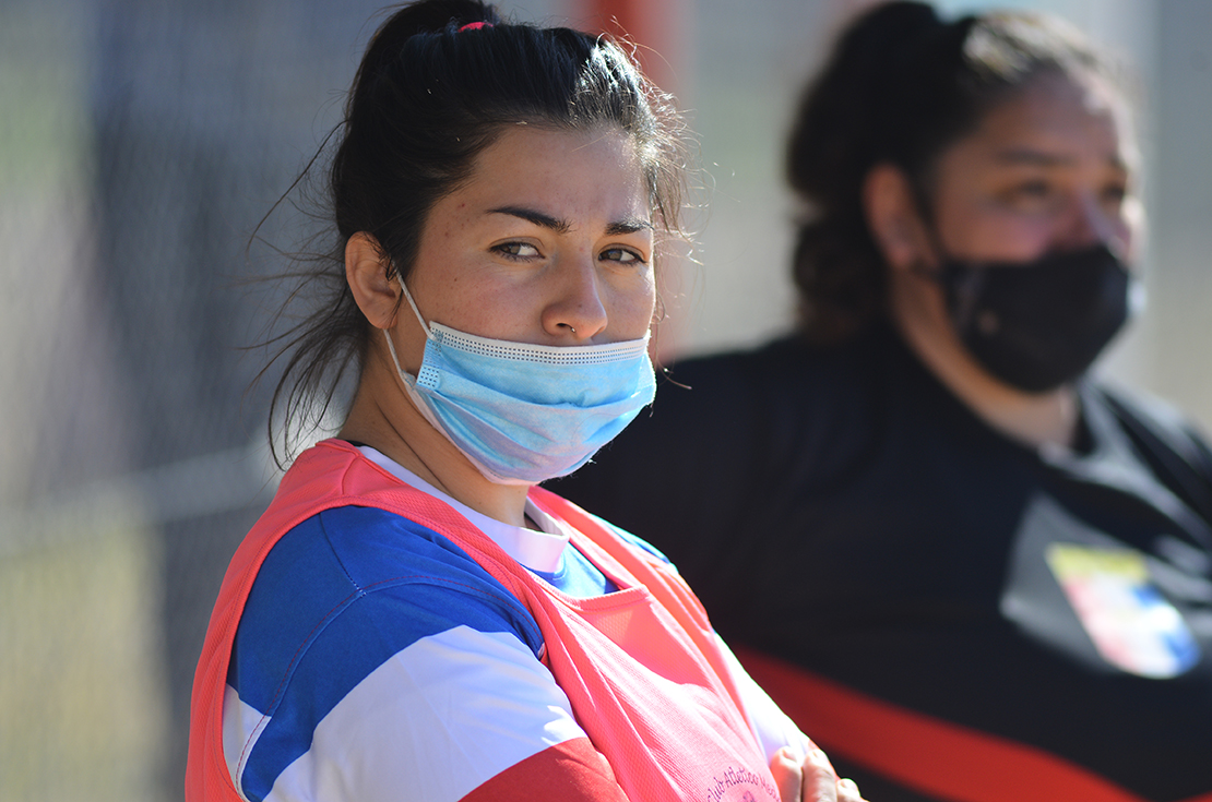 La vuelta del fútbol femenino en Córdoba. (José Gabriel Hernández)