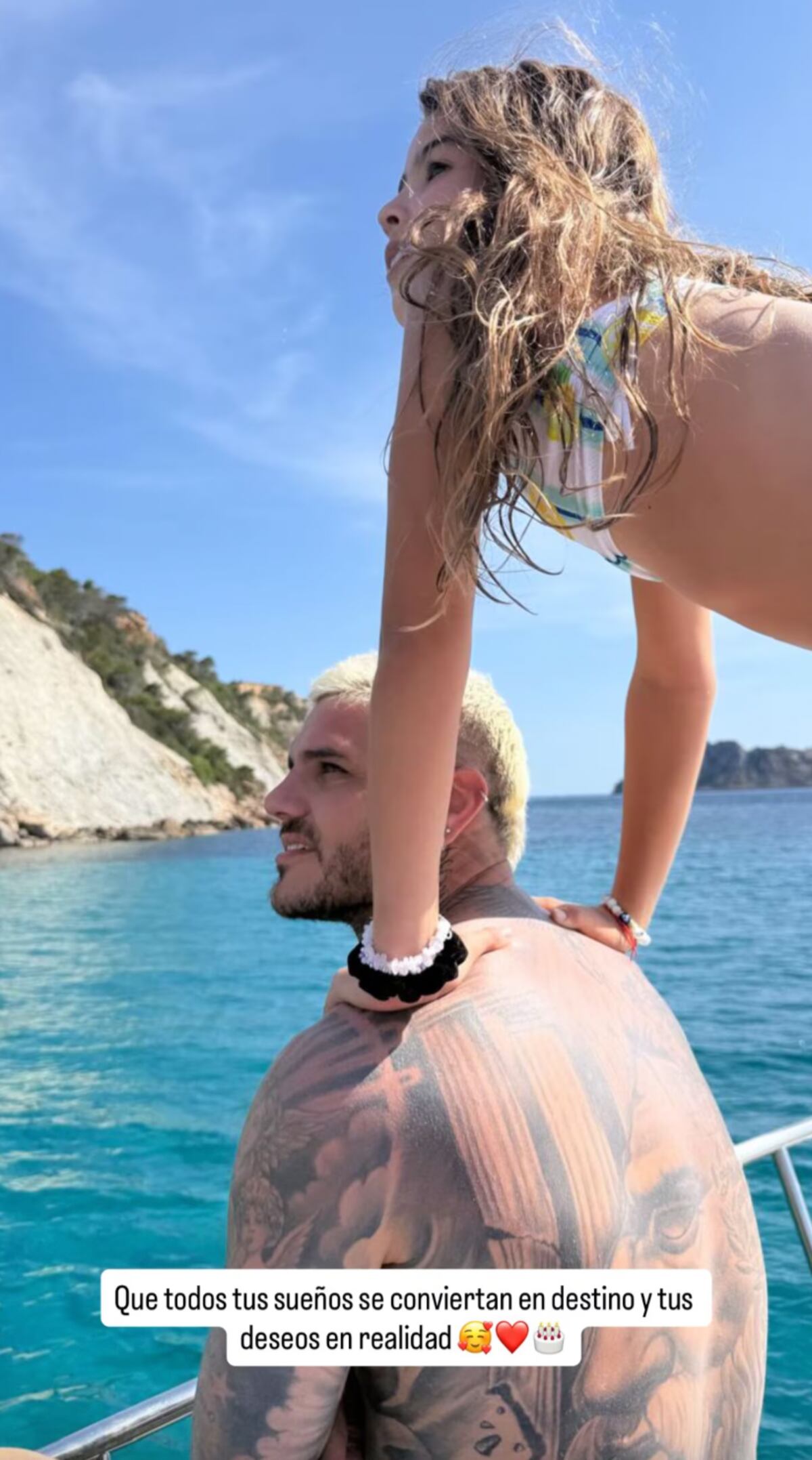 El saludo de Mauro Icardi a Rufina por su cumpleaños. (Foto: Captura de pantalla - Instagram)